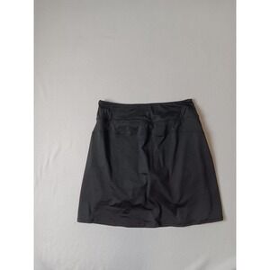 MOTEEPI Black Athletic Tennis Golf Skort Built-In Shorts Womens Size M Active